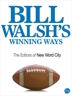 cover image of Bill Walsh's Winning Ways